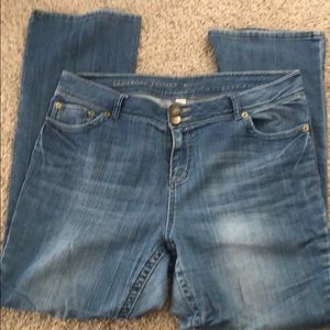 Avenue boot cut jeans